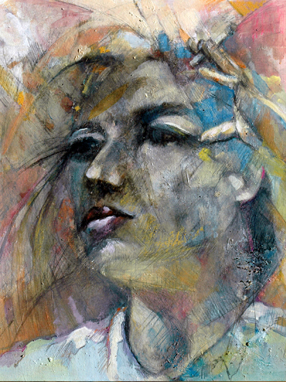 Mixed Media Painting - "MoodaLorry"